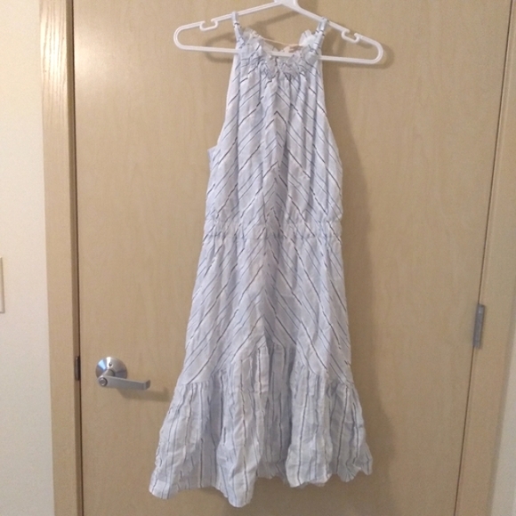 Rebecca Taylor Dresses & Skirts - NWT Rebecca Taylor Striped Linen-Blend Dress (S)